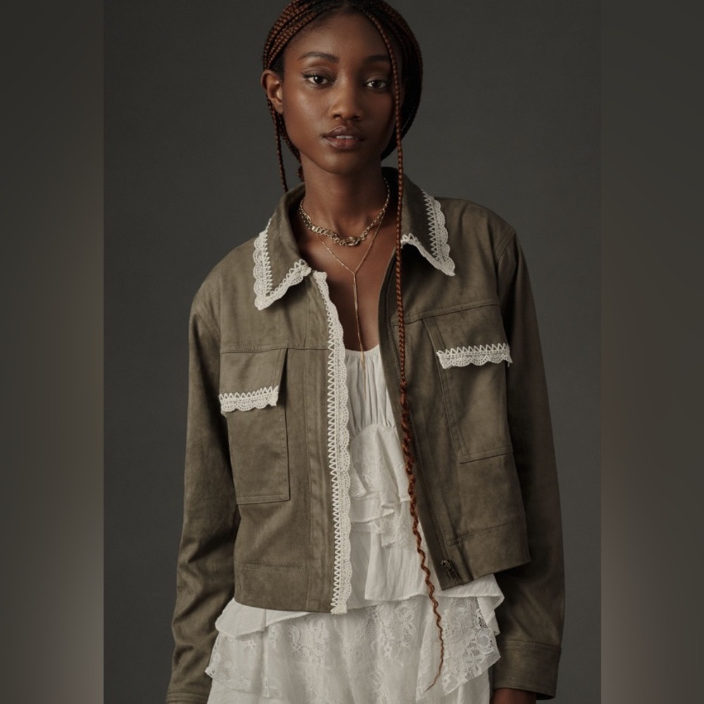 Dolan Left Coast Faux Suede Jacket NWT